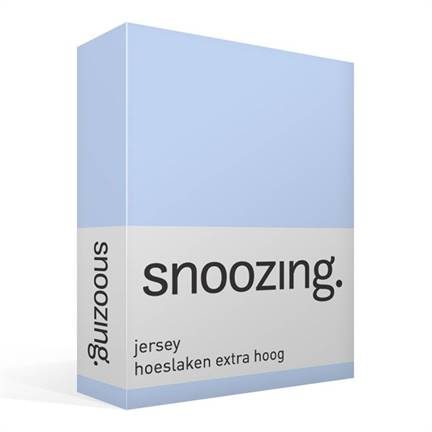 Snoozing drap-housse en jersey grand bonnet