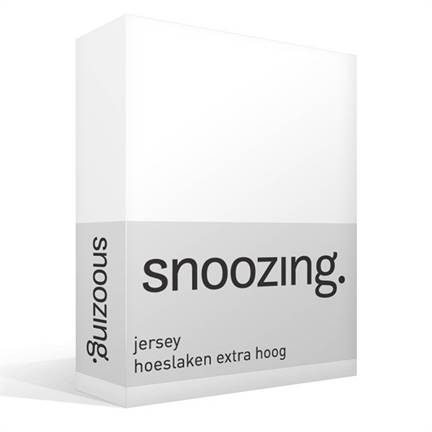 Snoozing drap-housse en jersey grand bonnet