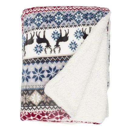 Unique Living Molde plaid polaire
