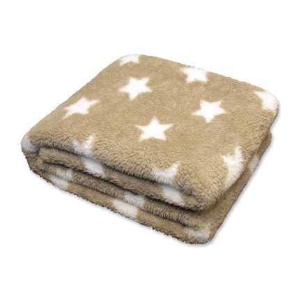 Unique Living Stars plaid polaire