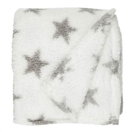 Unique Living Stars plaid polaire