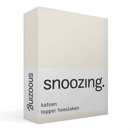 Snoozing Drap-housse surmatelas en coton
