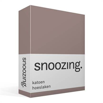 Snoozing drap-housse en coton