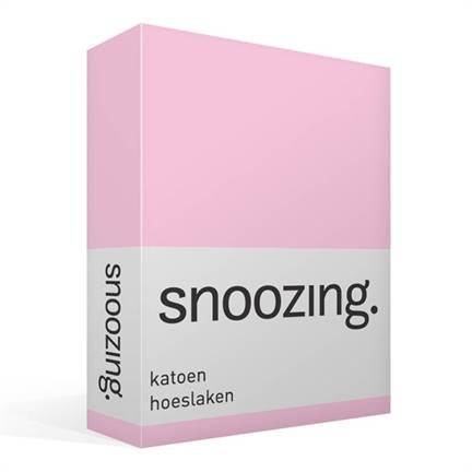Snoozing drap-housse en coton