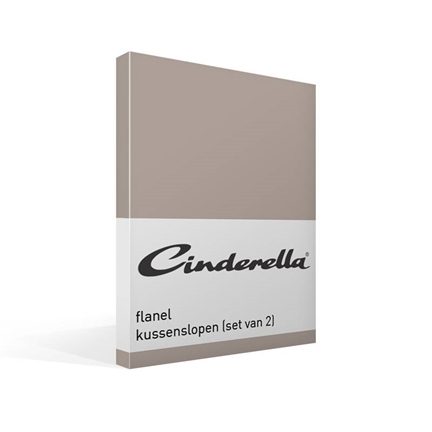 Cinderella taies d’oreiller en flanelle (lot de 2)