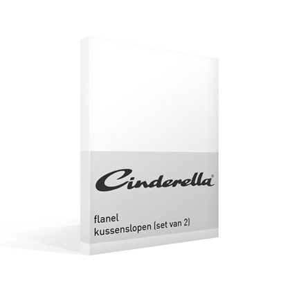 Cinderella taies d’oreiller en flanelle (lot de 2)