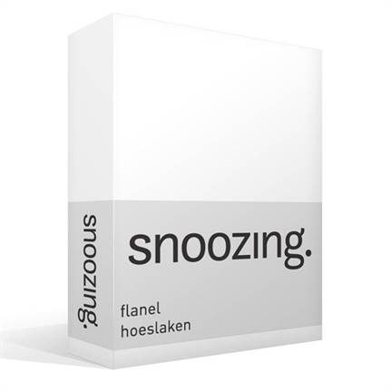 Snoozing drap-housse en flanelle