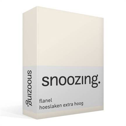 Snoozing drap-housse grand bonnet en flanelle