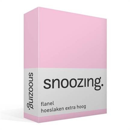 Snoozing drap-housse grand bonnet en flanelle