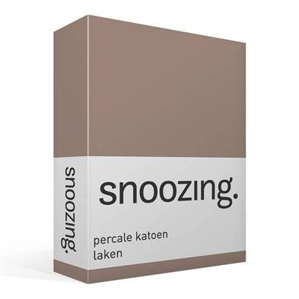 Snoozing drap en percale de coton