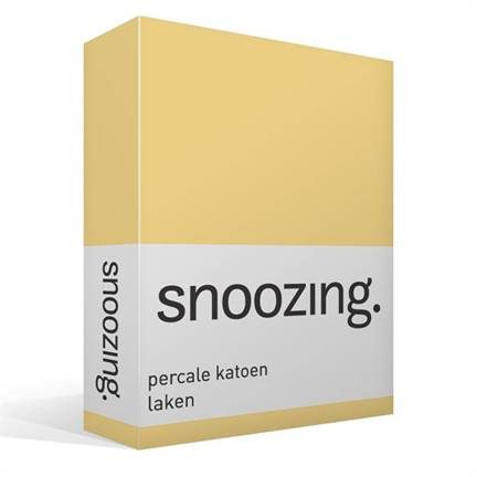 Snoozing drap en percale de coton