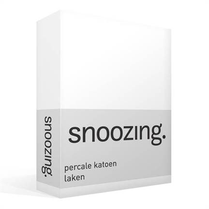 Snoozing drap en percale de coton