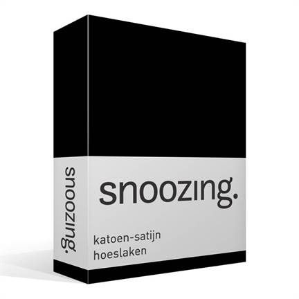 Snoozing drap-housse en satin de coton