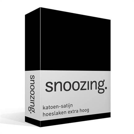 Snoozing drap-housse grand bonnet en satin de coton