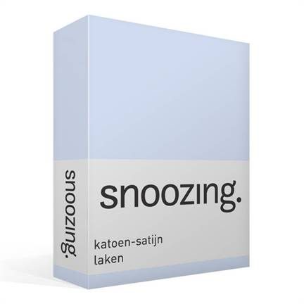 Snoozing drap en satin de coton