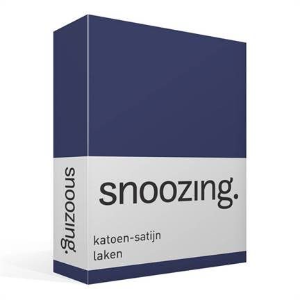 Snoozing drap en satin de coton