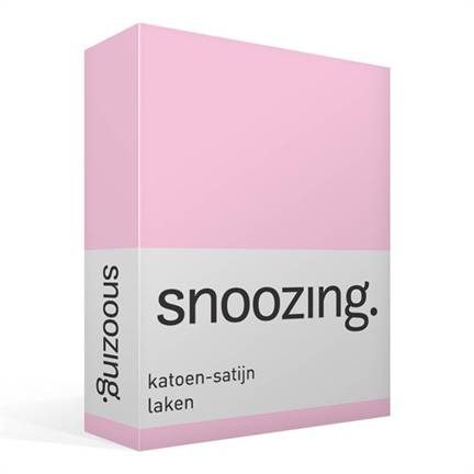 Snoozing drap en satin de coton