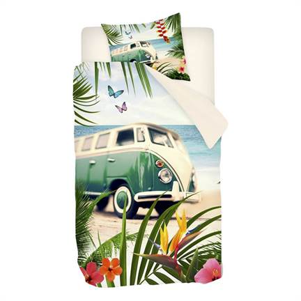 Snoozing Combi VW housse de couette en flanelle