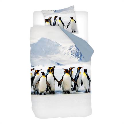 Snoozing Pinguins housse de couette