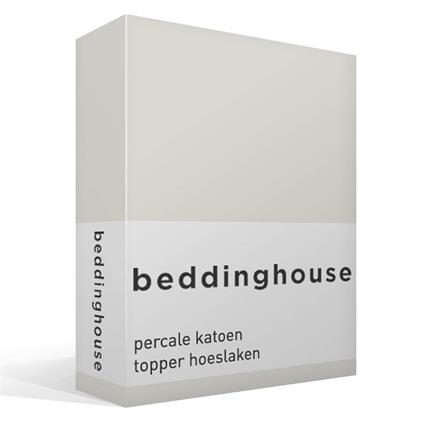 Beddinghouse drap-housse surmatelas en percale de coton