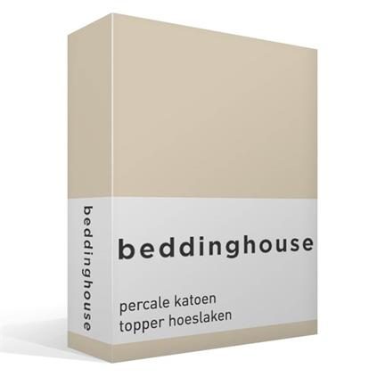 Beddinghouse drap-housse surmatelas en percale de coton