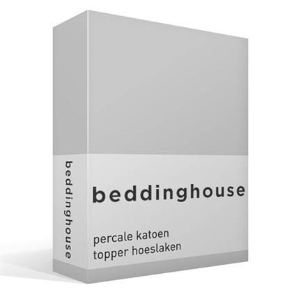 Beddinghouse drap-housse surmatelas en percale de coton