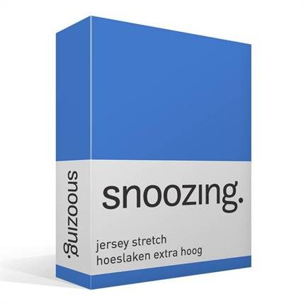 Snoozing drap-housse grand bonnet en jersey stretch