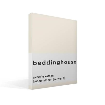 Beddinghouse taies d’oreiller en percale de coton (lot de 2)