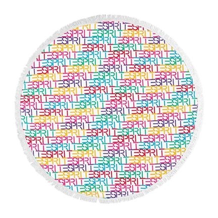 Esprit Retro serviette de plage ronde