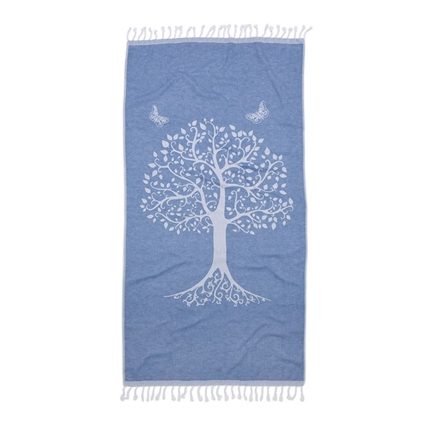 Seahorse Arbre de Vie serviette hammam