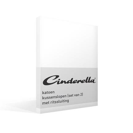 Cinderella Basic taies d’oreiller coton 57 fils (lot de 2)
