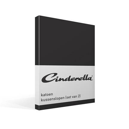 Cinderella Basic taies d’oreiller en coton 57 fils (lot de 2)