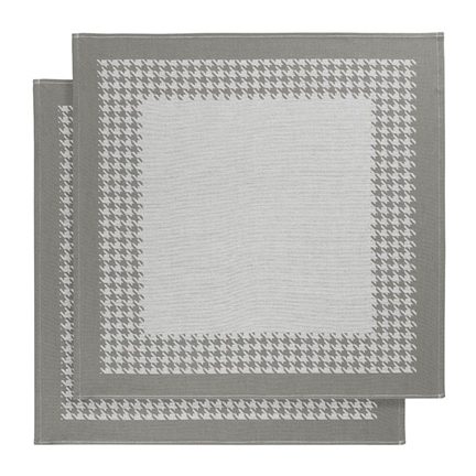 De Witte Lietaer Pied De Poule torchon (lot de 2)