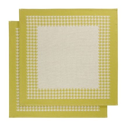 De Witte Lietaer Pied De Poule torchon (lot de 2)