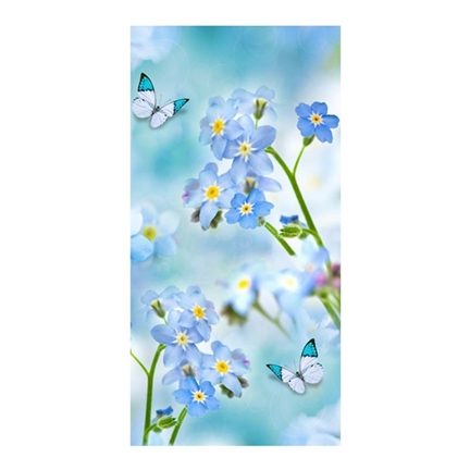 Good Morning Myosotis serviette de plage