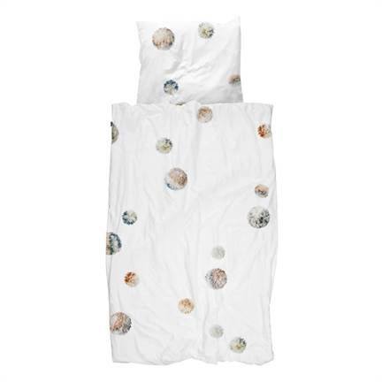 SNURK Pompon housse de couette en flanelle