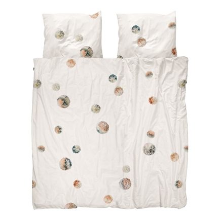 SNURK Pompon housse de couette en flanelle