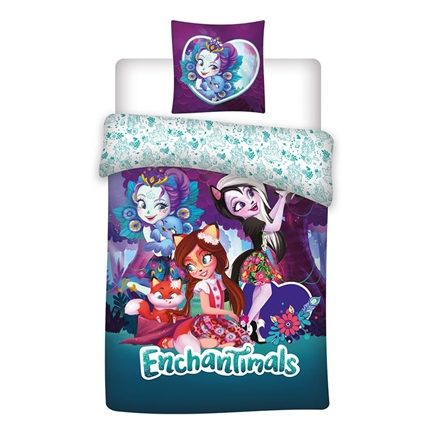 Enchantimals housse de couette enfant