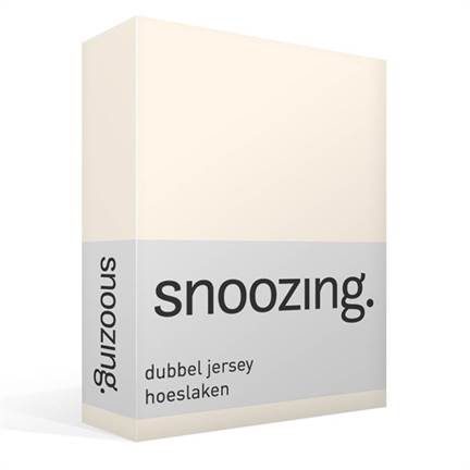 Snoozing drap-housse en double jersey