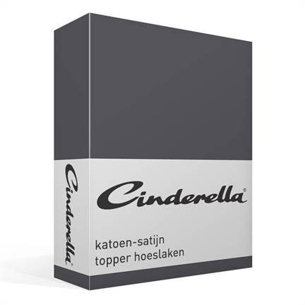 Cinderella drap-housse en satin pour surmatelas