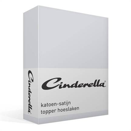 Cinderella drap-housse en satin pour surmatelas
