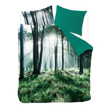 Snoozing Forêt housse de couette en flanelle