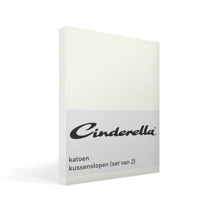 Cinderella Basic taies d’oreiller en coton 57 fils (lot de 2)