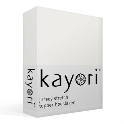 Kayori Shizu drap-housse pour surmatelas en jersey stretch