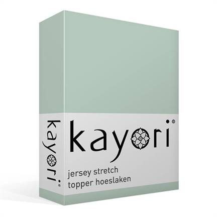 Kayori Shizu drap-housse pour surmatelas en jersey stretch