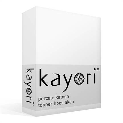 Kayori Shizu drap-housse pour surmatelas en percale de coton