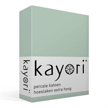Kayori Shizu drap-housse grand bonnet en percale de coton bio