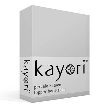 Kayori Shizu drap-housse pour surmatelas en percale de coton