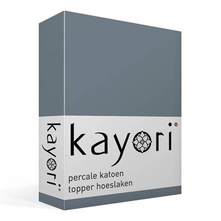 Kayori Shizu drap-housse pour surmatelas en percale de coton