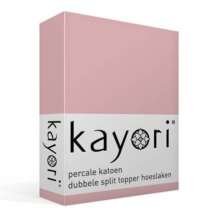 Kayori Shizu drap-housse surmatelas TPR en percale de coton